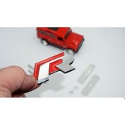 Resim Volkswagen R Ön Panjur Vidalı 3D Krom Metal Logo (548530920) 