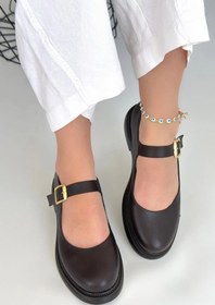 Resim No 35 Yokox Siyah Cilt Oxford Ayakkabı 