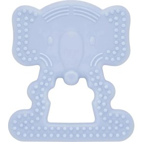 Resim Babyjem Yumuşak Diş Kaşıyıcı Fil Mavi BPA İçermez Ergonomik Tasarım ile Kolay Temizlenir 