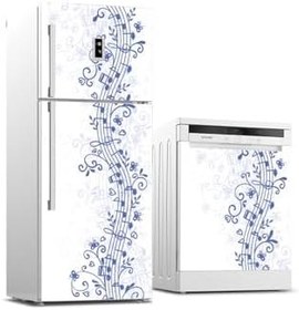 Resim Buzdolabı Ve Bulaşık Makinesi Takım Sticker 0270 