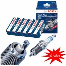 Resim Mercedes E 280 W124 Bosch İridyum Buji lpg 1992-1996 6 Adet 