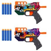 Resim Fast Shots Bantam 4'lü Dart Atan Desenli Tabanca 