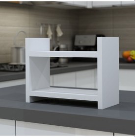 Resim Bicabin Bicabin Denis Pratik Tezgah Üstü Raf, Duvar Rafı, Kavanoz 