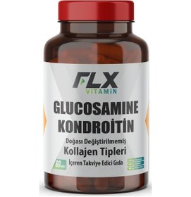 Resim Glucosamine Chondroitin Msm Collagen Vitamin D Glukozamin 60 Tablet X 3 Kutu 