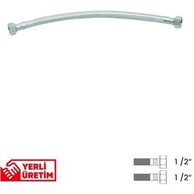 Resim Bağlantı Hortumu 1/2'1/2 30 Cm 
