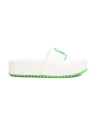 Resim United Colors Of Benetton Benetton Bn-1211- 3489 Beyaz - Kadın Terlik Beyaz 