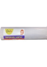 Resim Bafix Yapışkanlı Rulo 45x10 Mt Şeffaf Bfx-yfr4510ş 