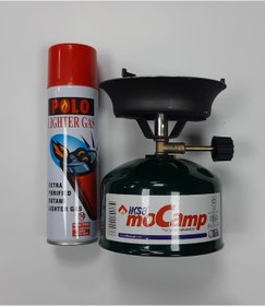 Resim İksa Mocamp Pratik Kamp Ocağı Kırmızı 