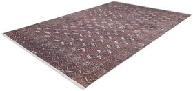 Resim Fgura Bej Modern Pamuk Makine Halısı 100x500 