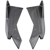 Resim Tongxida Araba Arka Köşe Kapağı, Karbon Fiber Tampon Koruyucu, Arka Dudak Ve Kürek Arka Koruma 