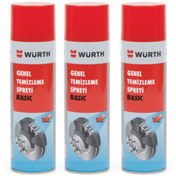 Resim Würth Fren ve Balata Temizleme Spreyi Basıc 500ml x3 