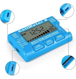 Resim User Pil Batarya Pil Kapasite Voltaj Test Cihazı Rc 1-8s Lipo Lityum Nımh 