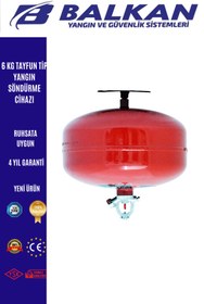 Resim Balkan Ticaret 6 KG TAYFUN TİP YANGIN SÖNDÜRME CİHAZI 