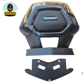 Resim Yamaha Nmax 125 155 Sissybar 2021 2024 Ortopedik Yastık | Moto11 