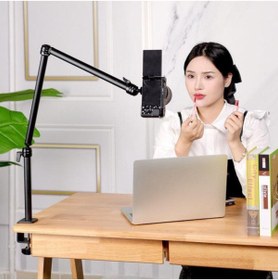 Resim Vijim Ls08 Esnek Kol Profesyonel Canlı Yayın Standı 