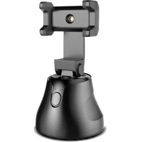 Resim Taşınabilir 360° Smart Otomatik Yüz Takip Sistemli Telefon Tutucu - Telefon Tripodu 