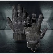 Resim Fochsia Meromibe Erkek Dokunmatik Ekranlı Tam Parmaklı Bisiklet Eldiveni Green S 