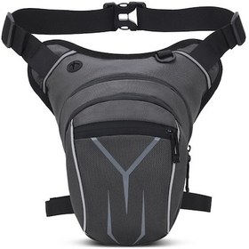 Resim Mufunye Motosiklet Düşürmeli Bel Bacak Çantası Yağmur Geçirmez Yansıtıcı Erkek Motosiklet Bel Çantaları Çok Renkli 