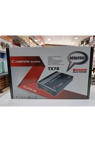 Resim Cadence Tx70 2500w 4 Kanal Oto Amfi 