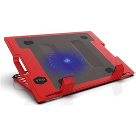 Resim Inca Inc 341Fxk Ergonomik Usb Sessiz Notebook Stand Sogutucu 