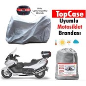 Resim Yamaha X-City 250 Motosiklet Brandası Arka Çanta Uyumlu (473106833) 