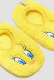 Resim Penti Kız Çocuk Tweety Sarı Patik 