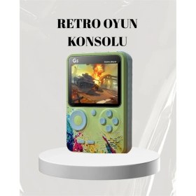 Resim 3 Inç Renkli Ekranlı Taşınabilir El Konsolu – G5 Modeli 