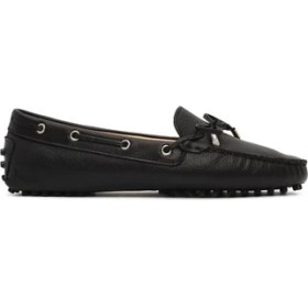 Resim Derimod Kadın Siyah Deri Loafer 26PFD2903FT 