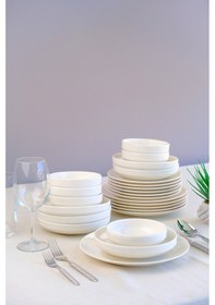 Resim Tabak Evi Porselen Sofia Yemek Takımı 24 Parça 6 Kişilik 