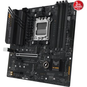 Resim Asus Tuf Gamıng A620M-Plus Amd A620 Am5 Ddr5 6400 2Xdp Hdmı Çift M2 Usb3.2 Aura Rgb 2.5Gbit Lan Matx (Tuf Gamıng A620M-Plus) Anakart 