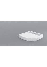 Resim Shower 80x80 Drop Oval Panelli Duş Teknesi 