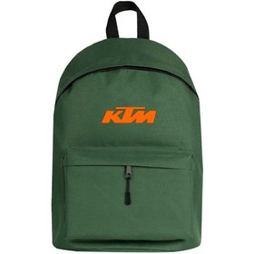 Resim KTM Motocycle Orange Logo Sırt Çantası - Yeşil 