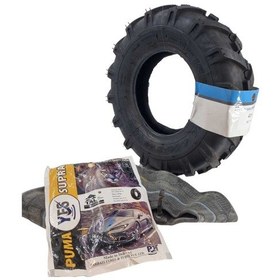 Resim 400-8 Çapa Makinesi Lastiği Traktör Desen +iç Lastik Set 
