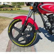 Resim Performance Stickers SpeedHunters &Kuyruk Motorsiklet Lastik Stickeri Mondial Falcon Uyumlu 8adet Lastik Yazısı 15-21İnç 