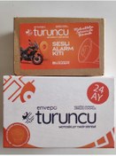 Resim Turuncu Motostart Motosiklet Takip 24 Ay Buzzer (SESLİ ALARM) 