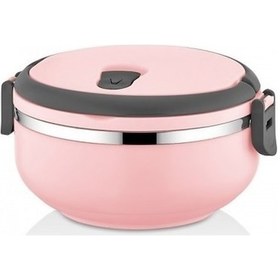 Resim Mobgift Freshbox Tek Katlı Sefer Tası Yemek Termosu Pudra Pembe N1125192 