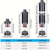Resim Balık tankı görüntüleme, tuvalet, tamamen şeffaf balık dışkı toplayıcı, kanalizasyon toplayıcı 