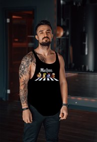 Resim Freeyez The Masters Gym Fitness Tank Top Sporcu Atleti 