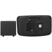 Resim Createtech A36 Kablosuz Klavye, Renkli Arka Işıklı Mouse Pad, Android Tv & Pc İçin 