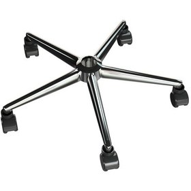 Resim Yıldız Ayak Konik Krom Oyuncu Koltuğu Ofis Koltuğu Ayağı 