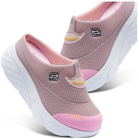 Resim Sandal Spor Kadın Dolgu Taban Ortopedik File Sabo Doktor Hemşire Hastane Aşçı Terlik Pudra 