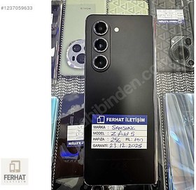 Resim Samsung Z Fold 5 İkinci El TR | 256 GB 12 GB | Siyah 