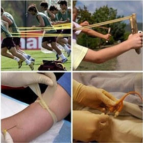 Resim Serum Dren Sapan Lastiği 1 Metre x 5-8 mm 