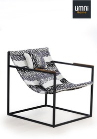 Resim limni home Modern Iskandinav Teddy Berjer, Metal Iskeletli 