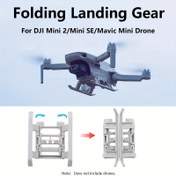 Resim DJI Mini 2/Mini SE/Mavic Mini Katlanabilir İniş Donanımı - Taşınabilir, Taşınabilir Drone Aksesuarları | Kompakt Tasarım | ABS İnşaatı 