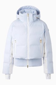 Resim Suri 2-in-1 Kaz Tüyü Kadın Kayak Montu, Açık Mavi Tasarım - Açık Mavi / L 