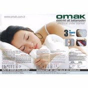 Resim devigo Omak Tek Kişilik Elektrikli Battaniye 