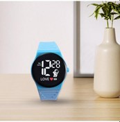 Resim Siyah Led Elektronik Saat Spaceman Desen Yuvarlak Ayarlanabilir Yumuşak Silikon Kayış Erkek Ka Rahat Spor Çocuk Kol Saati 57897871 