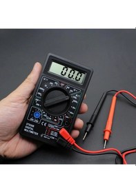 Resim Dt830b Dijital Ölçü Aleti Multimetre Problu 