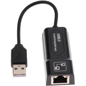 Resim Alfais 6032 Usb 2.0 To Ethernet Rj45 Çevirici Adaptör 10/100 Mbps 